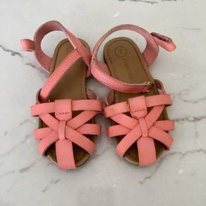 Cherokee toddler girl sandals size 7